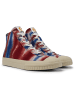 Camper Sneaker " Camaleon 1975 " in Rot / Blau