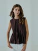 Norr Top Otilia in Dark Brown