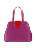 DuDu Shopper Tasche Leder 36 cm in fuchsia