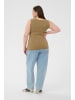 KAFFE curve Jerseytop KComia Tight fit in Petrified Oak