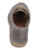 Espadrij l'orginale Espadrilles PAYSAN VELOUR MEN in grau