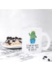 Mr. & Mrs. Panda Tee Tasse Kaktus Heilig mit Spruch in Transparent