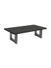58 aufm Kessel COUCHTISCH Etti 3 120 x 70 x 47 Wohnzimmertisch Graphit/Schwarzstahl