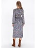 IZIA Dress in blue multicolor