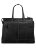 Sansibar Shopper echt Leder in schwarz
