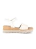Gabor Plateau Sandalen in beige