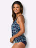WITT WEIDEN Oversized-Tankini in marine-royalblau-bedruckt