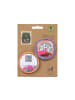 Lässig Lässig Patches 2er Set - DIY, Lavendel Rosa