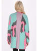 IZIA Damen Cardigan in Aqua Pink