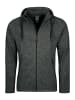 elkline Fleecejacke Lagerfeuer in grey - black