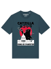 wat? Apparel T-Shirt Catzilla in Petrol