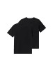 Puma T-Shirt Ess Logo Tee Multipack M in schwarz
