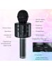 Wisam WS-858 Wireless Hifi Speaker Bluetooth Karaoke Mikrofon Schwarz
