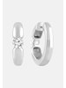 Ethische Diamanten Ohrringe aus 375 Weißgold mit Lab Grown Diamant
