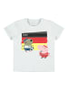 name it T-Shirt mit Peppa Pig und Fussball Motiv in Weiß
