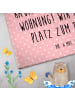 Mr. & Mrs. Panda Frotteetuch Einhorn Ballerina mit Spruch in Rot Pastell
