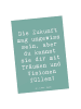 Mr. & Mrs. Panda Postkarte Spruch Zukunftsplanung Ungewissheit a... in Meeresbrise