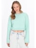 myMo Women Sweater in mint melange