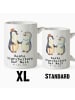 Mr. & Mrs. Panda Riesenkaffeetasse Pinguin Beste Urgroßeltern de... in Weiß