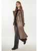 DreiMaster Vintage Damen Mantel in Taupe