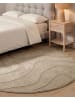 Beliani Kurzflor SELVORI in Beige - (W) 160 x (L) 160 cm
