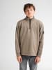 Petrol Industries Halb-Zip Pullover Skagit in Braun