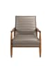 Angel Cerdá Sessel 5130 in Grau / Honig – (B)73 x (H)83 x (T)91 cm