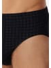 Schiesser Mini Slip / Unterhose Cotton Casual Cotton in Schwarz