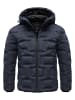Humy Winterjacke mit Kapuze in Navy