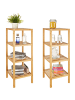 tectake Badregal Cornelia 33 x 33 x 97 cm, braun