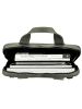 Leonhard Heyden Den Haag Aktentasche Leder 38 cm Laptopfach oliv