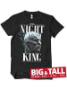 Game of Thrones T-Shirt "The Night King Big & Tall T-Shirt" in Schwarz