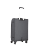 Worldpack Dublin 4 Rollen Kofferset 3-teilig mit Dehnfalte dunkelgrau