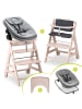 Hauck Beta Plus 5-tlg. Newbornset - Hochstuhl + in weiss,grau