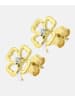 Vanlere Ohrstecker aus 375 Gelbgold mit Zirkonia