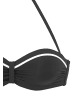 Vivance Bügel-Bandeau-Bikini-Top in schwarz