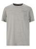 Endurance T-Shirt Abdon in 1005 Light Grey Melange