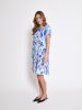 DESIRES Kleid in Angel Blue Print