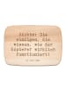 Mr. & Mrs. Panda Holzbrett Spruch Auszubildende Kopierer mit Spruch in Transparent