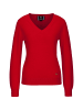 19V69 Italia by Versace V-Ausschnitt-Pullover Juliane in rot