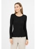 TOOCHE Langarmshirt "Stardust Glow" in Schwarz