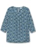 sheego Tunika in tiefblau-gemustert