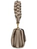 COCCINELLE Handtasche Boheme Grana Double in Warm Taupe/Rosette