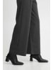 ICHI Freizeithose IHKATE Straight fit in Dark grey melange