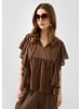 QS Bluse  in  8922_dunkelbraun