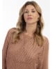Albee Women Strick Pullover in Kamel