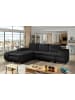 MF Design Onitaro Recamiere Links in Schwarz -  (L) 200 x (B) 295 x (H) 82 cm
