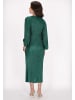 faina Damen Kleid in Dunkelgrün