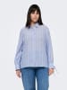 ONLY Carmakoma Popelin Hemd in Soft Chambray
