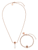 PURELEI Schmuckset Windrose Rosegold
